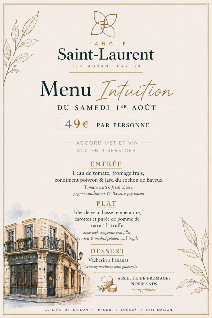 MENU Intuition 01/08